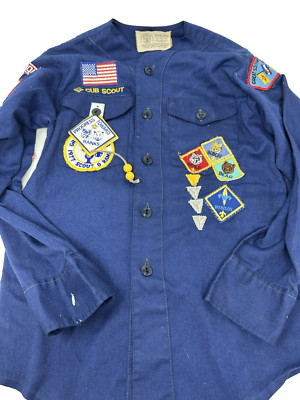 70's BOY SCOUTS OF AMERICA ヴィンテージジャケット VTG 1960s-70s Boy Scout Jacket w/ 16 Patches Queens NY BSA