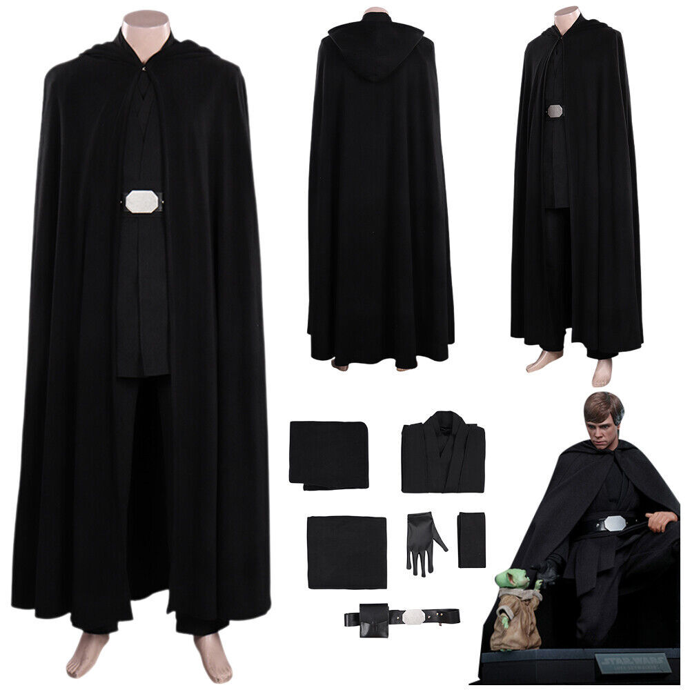 Mandalorian Luke Skywalker Disfraz Disfraz Halloween Conjunto Completo Star Wars