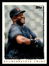 Kirby Puckett 1995 Topps #534 HOF Minnesota Twins Mint