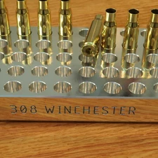 308 Winchester - Precision Loading Block - 1" Billet Aluminum (25) (50) (100)