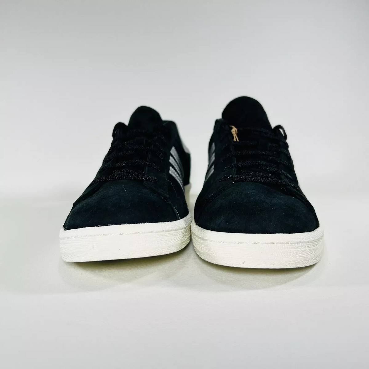 Adidas Originals Campus 80s Black White Suede Casual Sneakers