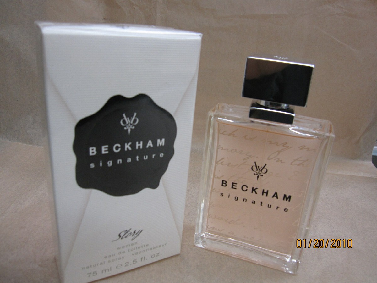 BECKHAM SIGNATURE STORY WOMEN 2.5 FL oz / 75 ML Eau De Toilette