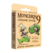 Munchkin 9: Jurassic Snark 112 Card Game Expansion Steve Jackson Games Booster