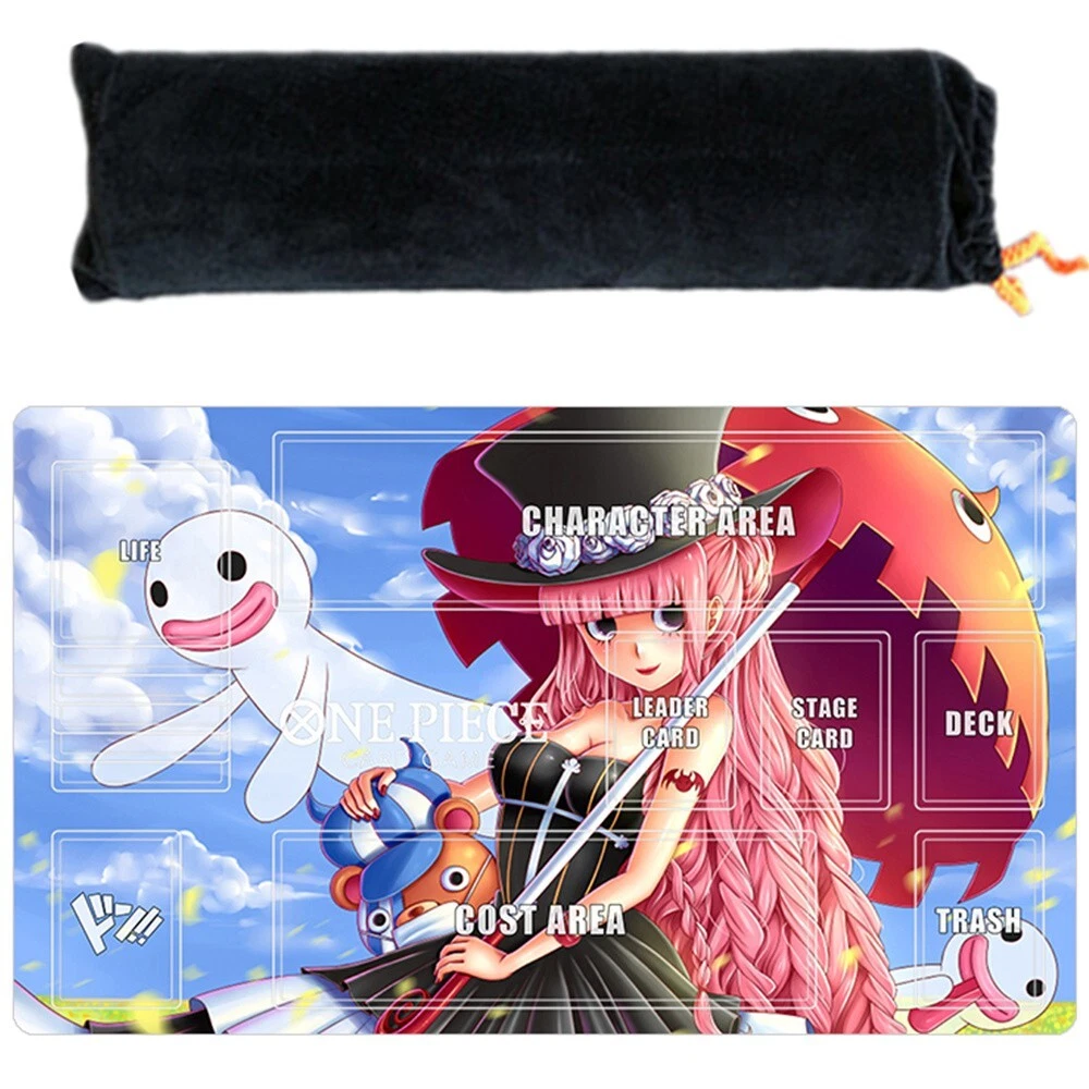 OP One Piece Perona Ghosts Dress Skirt Playmat TCG CCG Playmat Custom Card  Mat