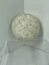 Antique Cue Ball Off White Speckled Vintage Billiards Decor Man Cave