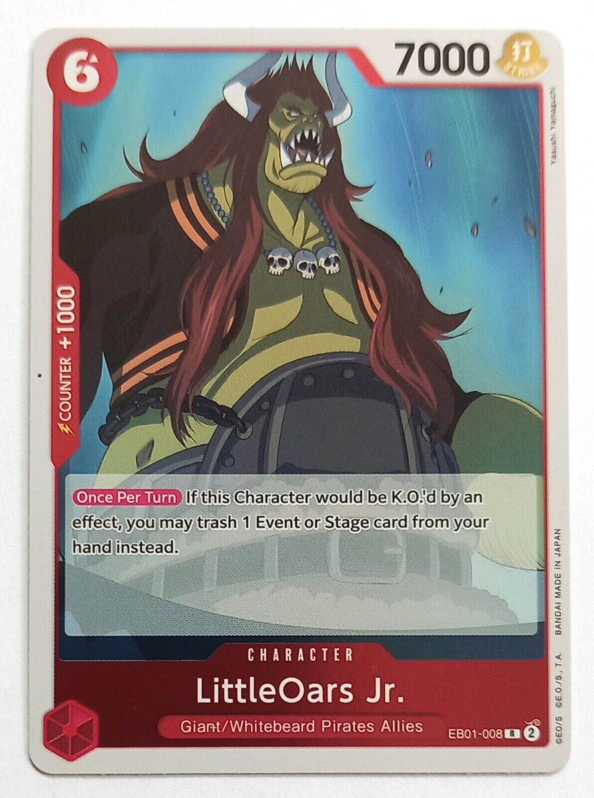 Colección conmemorativa de TCG de una pieza, (tarjetas individuales raras) elige de la lista, EB01