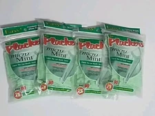 Lot Of 4 Plackers Micro Mint Dental Flossers  90 CT Each Pack