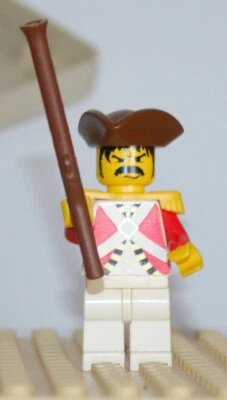 Lego Figur pi065 Piraten Imperial Guards Officer aus Set 6271 Rotröcke Offizier - Bild 1 von 2