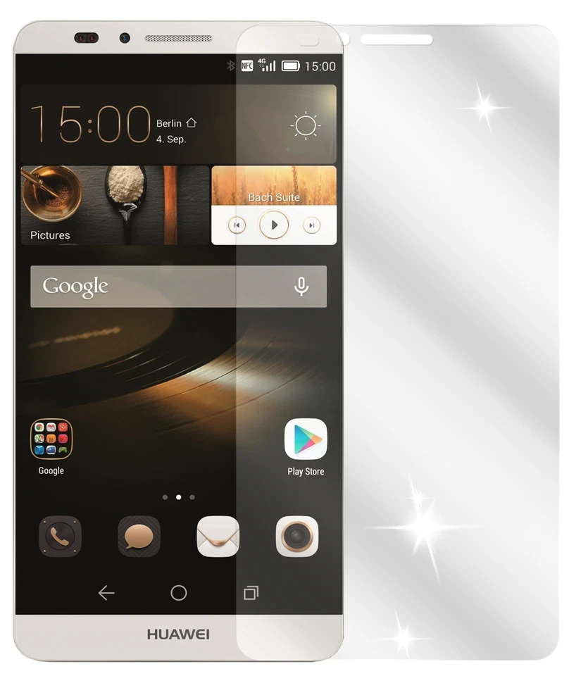 2x dipos Protection pour Huawei Ascend Mate 7 Film de d'écran cristal clair - Photo 2/4