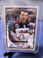 2017-18 SC2018 #53s THEOREN FLEURY GOLD FACSIMILE AUTO #D 47/50 Hockey T03