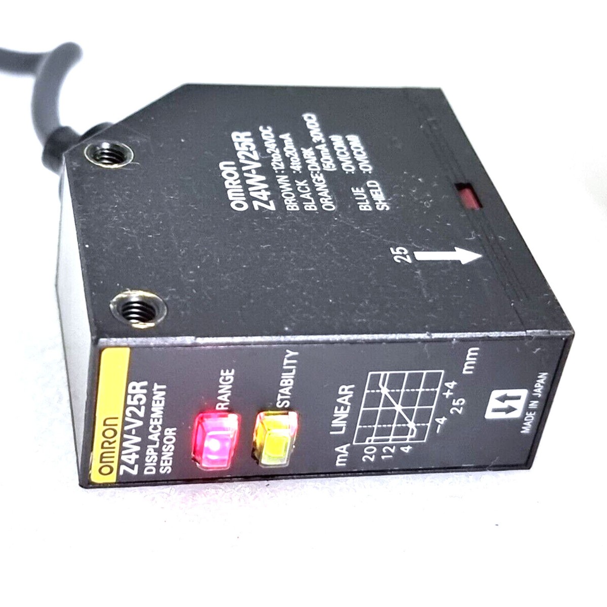Omron Z4W-V25R LED Displacement Sensor | eBay Omron Z4W-V25R LED Displacement Sensor | eBay