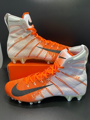 Nike Vapor Untouchable 3 Elite Football Cleats White Orange  display picture 1