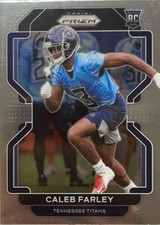 2021 Panini Prizm #375 Caleb Farley - Tennessee Titans 