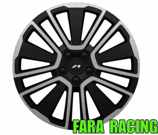 Simoni Racing  kit 4 Copricerchi 15pollici in ABS – Modello Scuba cod. scu/15