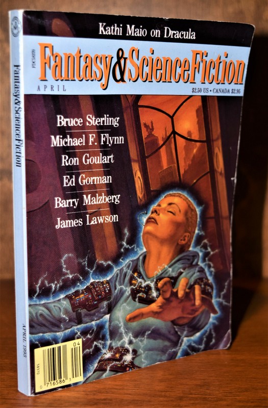 Magazine of Fantasy & Science Fiction APRIL 1993 Barry Malzberg Ed Gorman 