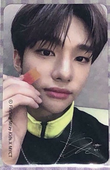 Stray kids MYCT Hyunjin Photocard Limited Rare from Japan K Stray kids MYCT Hyunjin Photocard Limited Rare from Japan K