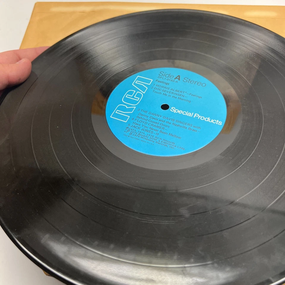 Feelings vinyl LP RCA Special Products records DPL1-0183A 1981 Foto 3 de 4