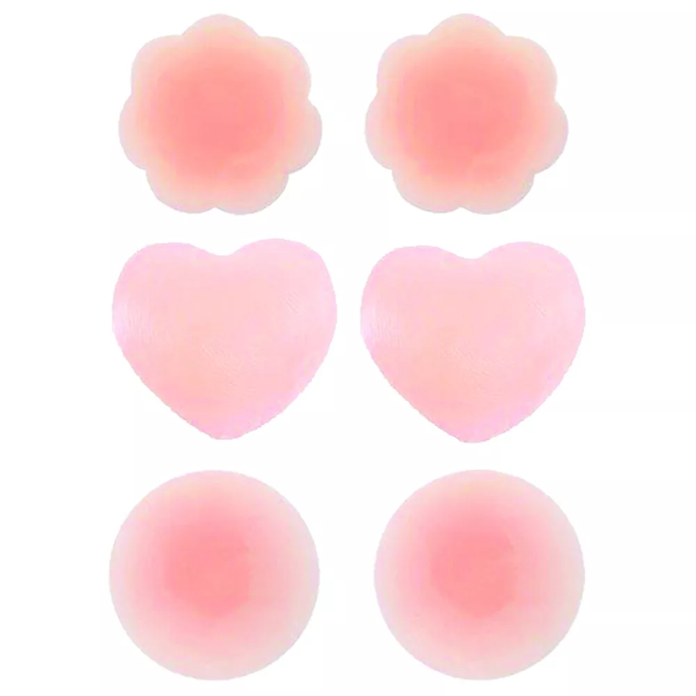 Silicone Nipple Covers Breast Pasties Nude Adhesive Petals Bra