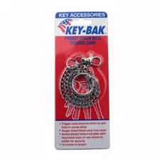 KEYBAK-Belt Clip Pocket Wallet Chain Key Ring -FREE POST-K7402