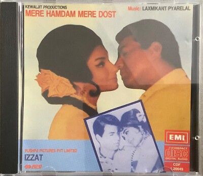 Mere Hamdam Mere Dost / Izzat - RARE EMI 2 IN 1 Bollywood Music CD MADE IN UK