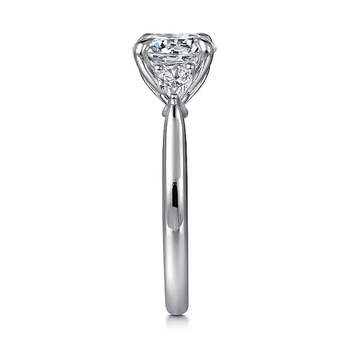 IGI Certified 1.80 Ct Lab Created Round Cut Diamond 18k White Gold Wedding Ring - Picture 4 of 13