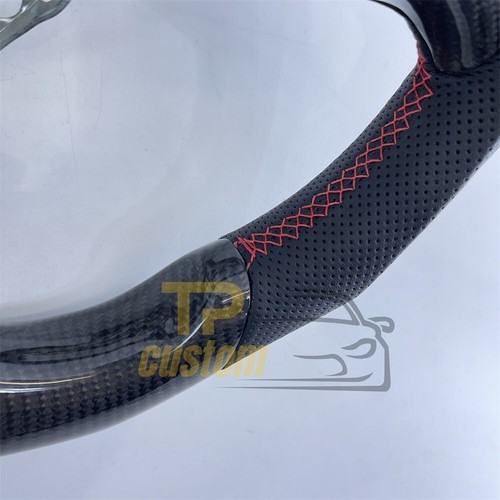 Carbon Fiber Steering Wheel for Lexus GS300 GS430 2000-2005 Carbon Fiber Trim - Picture 6 of 9