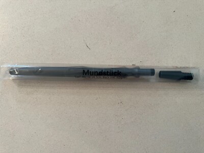 Mockingbird Mundstück Aluminium Lux M370S Schwarz Matt - Shisha Mundstück - NEU