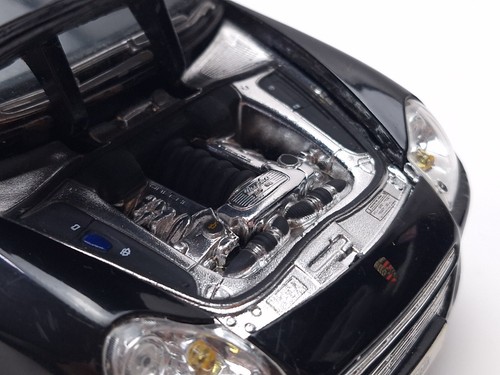 Maisto Playerz Porsche Cayenne Turbo 1:18 Diecast BLUE Model SUV *DAMAGED* - Picture 17 of 17