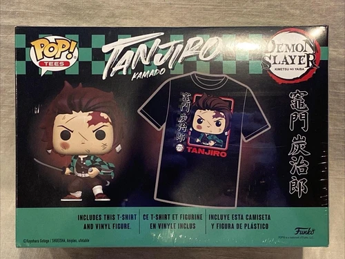 Funko Pop! Demon Slayer Tanjiro Kamado Target Exclusive T-Shirt Size L NEW