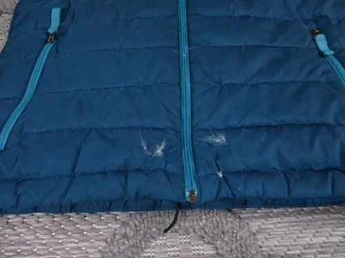 Patagonia Vest Boys Medium 10 Blue Down Sweater Vest Full Zip *Please Read* - Picture 3 of 16