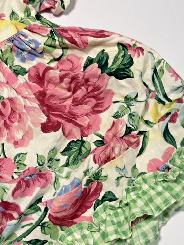 Vintage Allison Anne Floral Baby Girl Dress - Picture 5 of 20