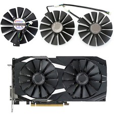 13 Leaves Cooling Fan For ASUS DUAL-RX580-8G Graphics Card Cooler Fan 4Pin Fans