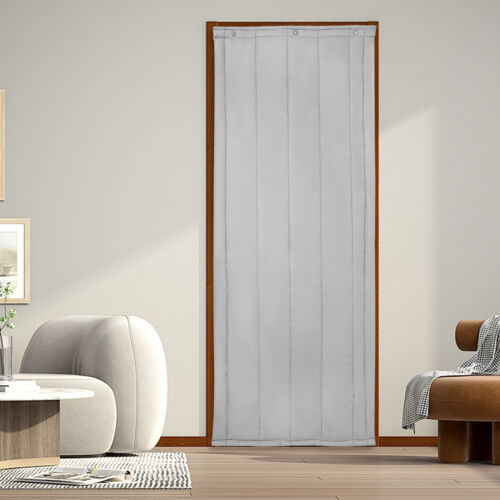 31.5*78.74 In Thermal Insulated Door Curtain Winter Doorway Cover Screen