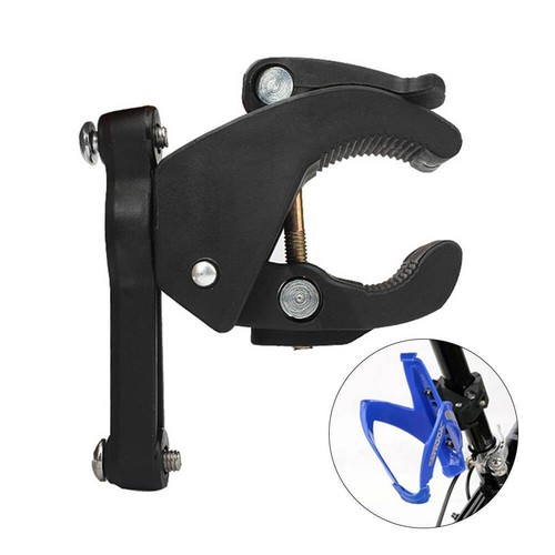 Universal Bicycle Water Bottle Holder MTB Bike Handlebar Kettle Bracket Adapter - Foto 1 di 12