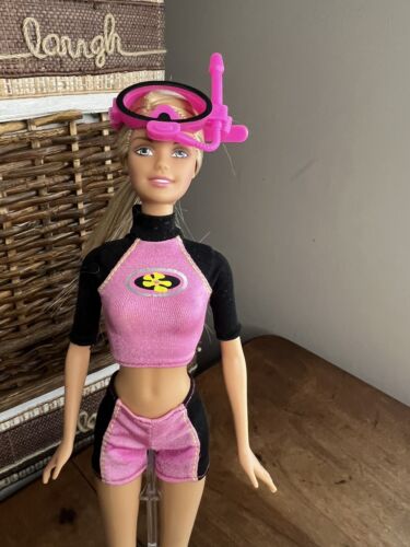 2003 Mattel Sea Splashin' Barbie & Kelly Puppe mit Wasserfahrzeug #1325 - Bild 3 von 5