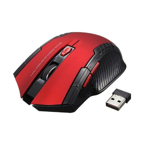 2.4GHz Wireless Gaming Mouse USB Receiver Optical for Laptop Computer DPI New - Picture 3 of 10