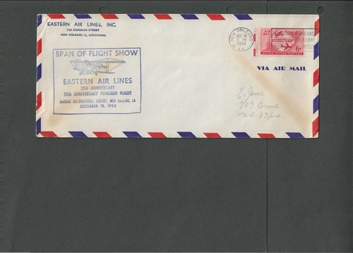 1953 Eastern Airlines 50 Year Celebration Of powered Flight Pamphlet 20 P - Picture 5 of 5