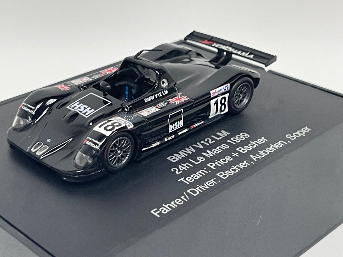 1/43 Minichamps BMW Dealer Edition BMW V12 1999 Le Mans car #18