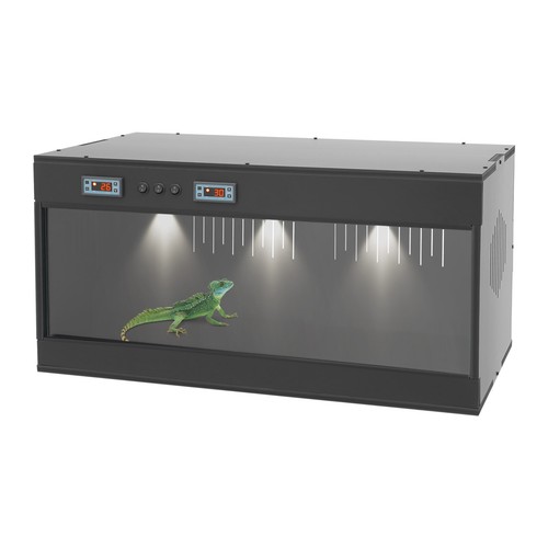 Reptile Breeding Box Reptile Pet Box w/Sliding Door Reptile Lounge Habitat - Picture 7 of 21