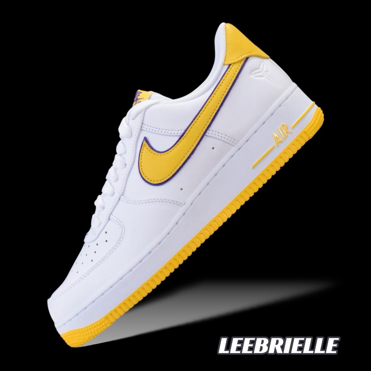 靴 Nike Air Force 1 LOW RETRO QS KB Nike Air Force 1 Low Retro QS Kobe Bryant Lakers FZ1151-100