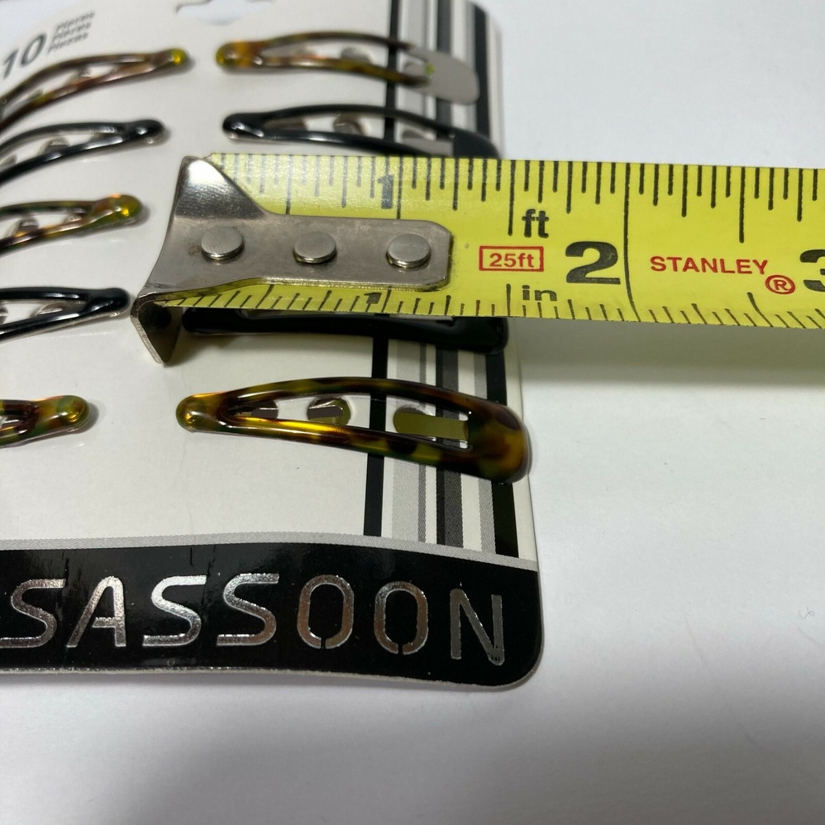 5) Vidal Sassoon Hair Clips Set of 10 Small Clips 1.5 display picture 2