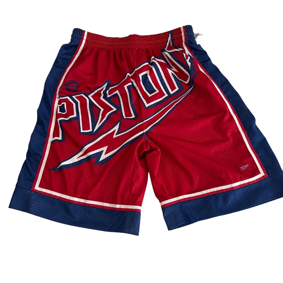 NBA ピストンズ　オーセンティックショーツ Mitchell & Ness Authentic NBA Detroit Pistons Throwback