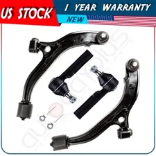 For 1996-2000 Plymouth Voyager 4x Lower Control Arm And Ball Joint Outer Tie Rod