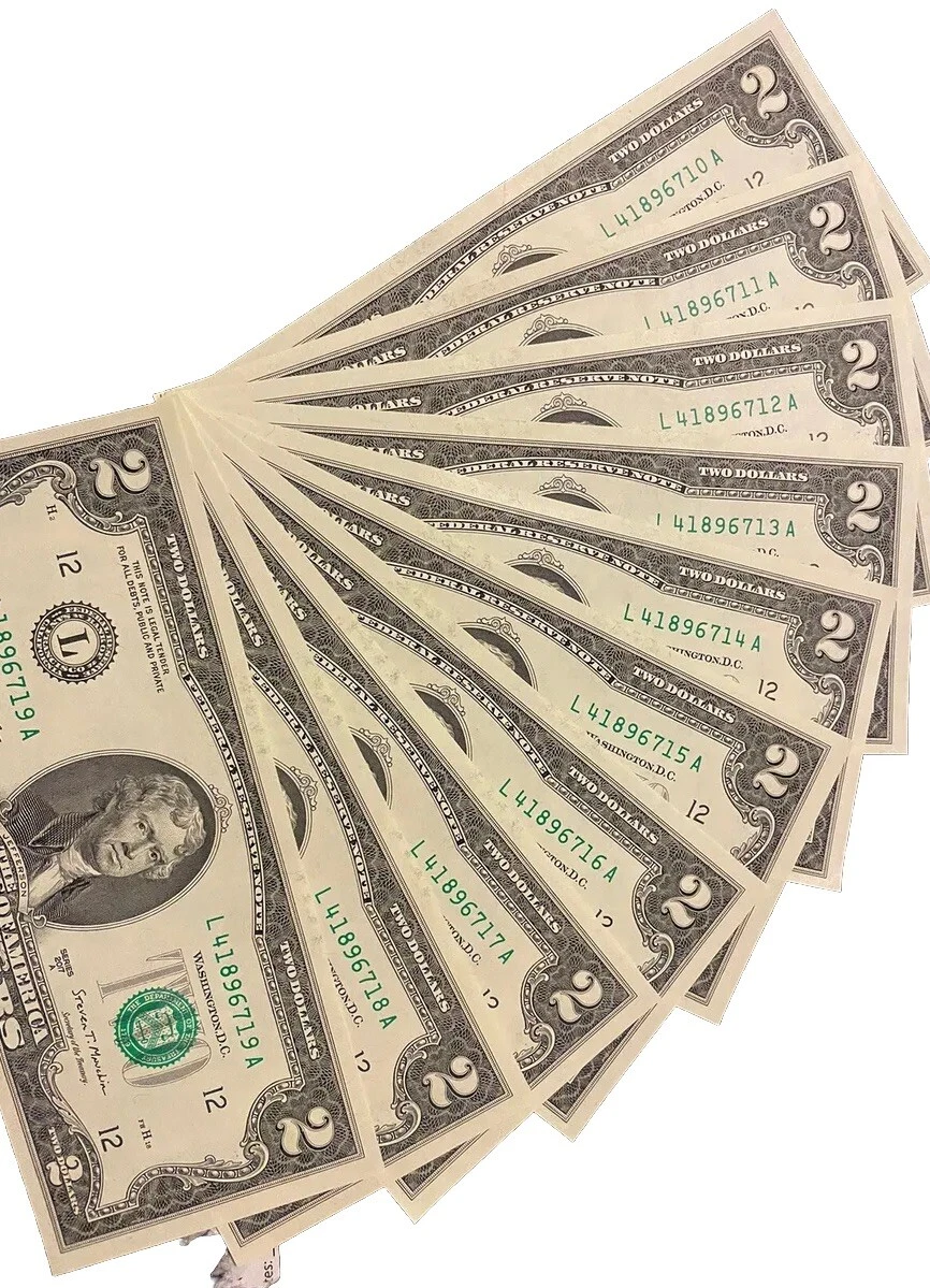 2 美元纸币值| eBay
