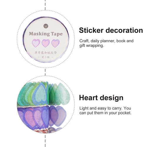 2 Count Papierbandaufkleber Klebeband Für Scrapbooking Buch Washi Tape - Bild 2 von 12
