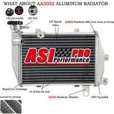 Aluminium Kühler Wasserkühler Für 00-2001 Honda RVT1000R VTR1000 SP2 RC51