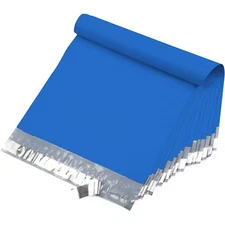 Yens 14.5X19 M7-500pcs POLY MAILERS SHIPPING ENVELOPES PLASTIC BAGS-Blue