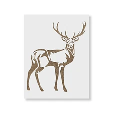 Deer Stencil - Durable & Reusable Mylar Stencils
