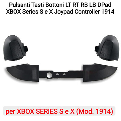 Pulsanti Tasti Bottoni LT RT RB LB DPad XBOX Series S e X Joypad ...