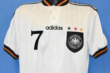vtg 90s ADIDAS DFB GERMANY FUSSBALL MOLLER #7 SOCCER JERSEY t-shirt FOOTBALL M